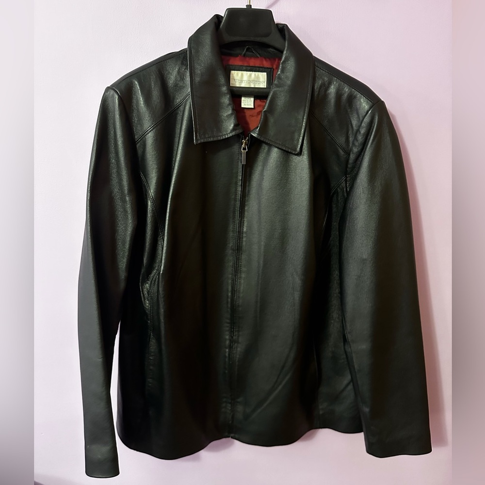 Worthington leather jacket size 2X, excellent condition